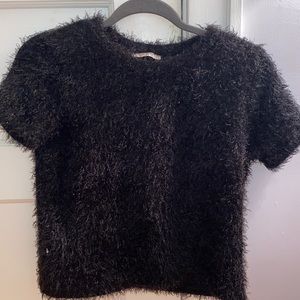 Zara fuzzy sweater
